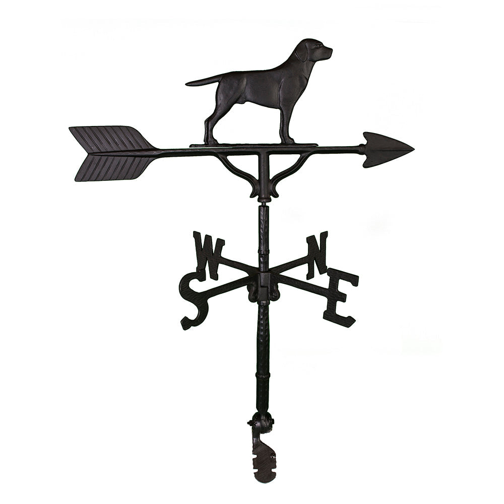 Black Lab Decorative Weathervane Gift Idea Image