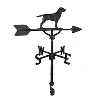 Thumbnail for Black Lab Decorative Weathervane Gift Idea Image