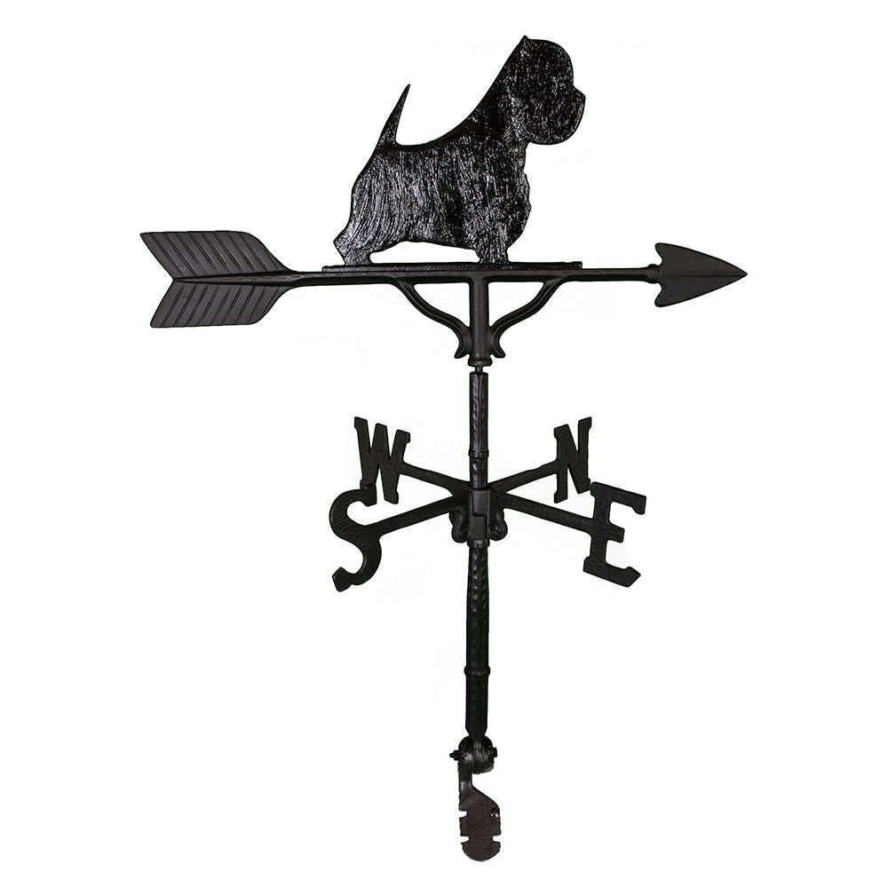 Black West Highland Terrier Weathervane Image