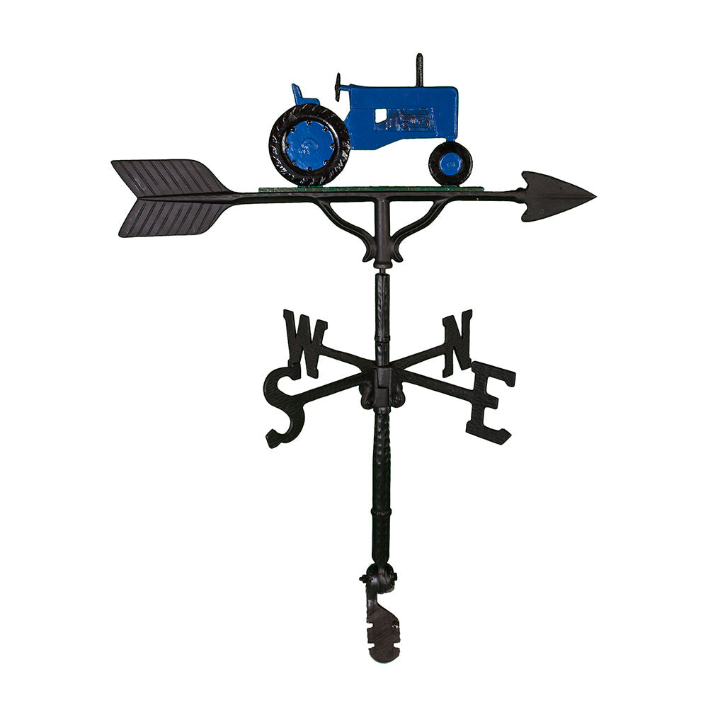 bue tractor weathervane image