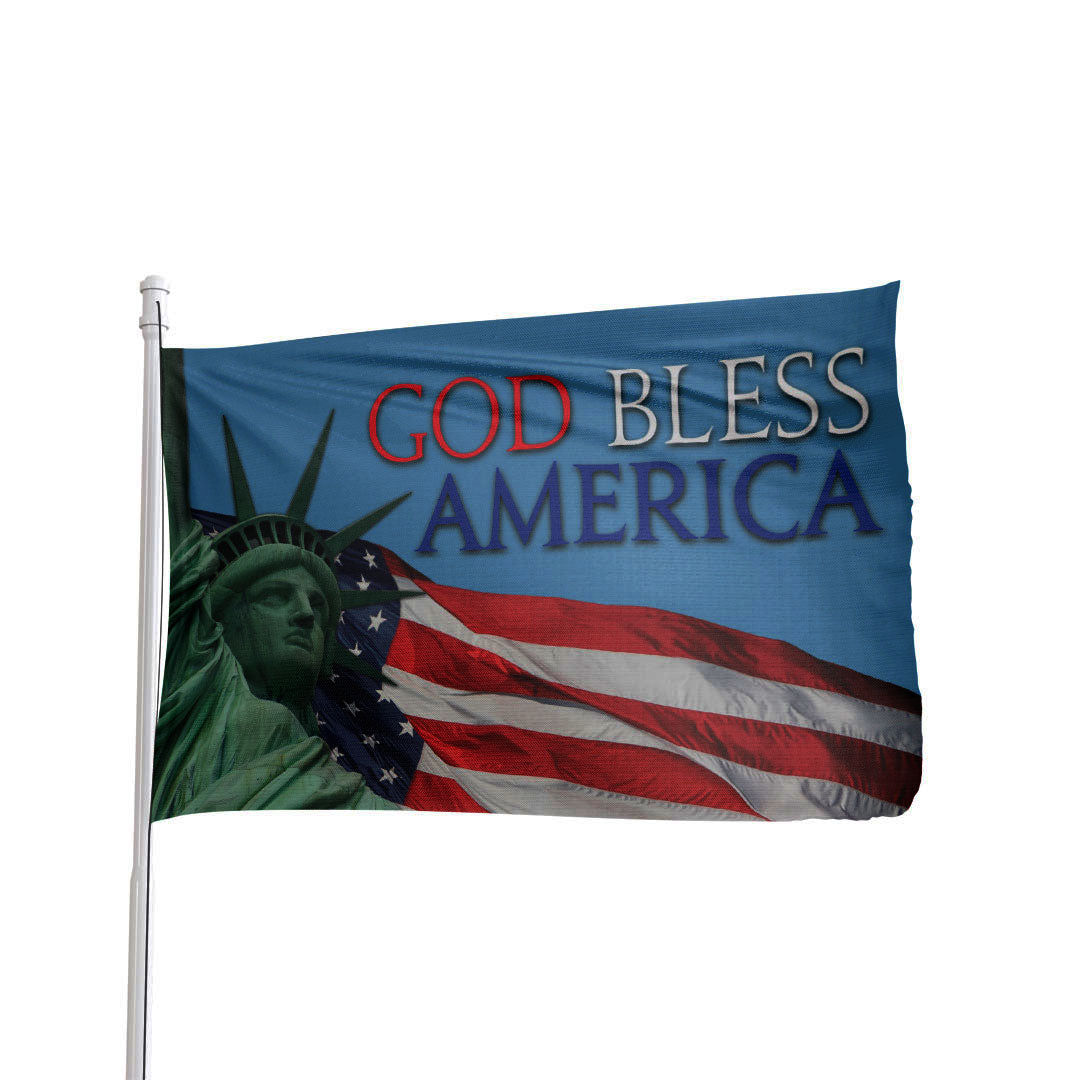 God Bless America Flag