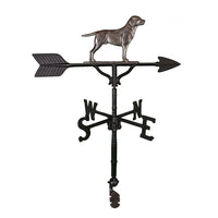 Thumbnail for Silver Lab Decorative Weathervane Gift Idea Image