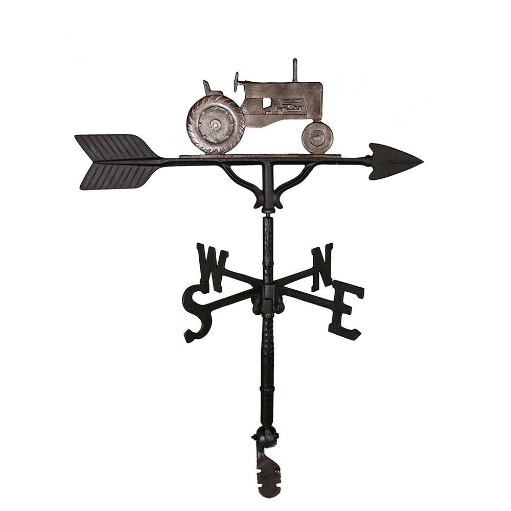 iron tractor weathervane image