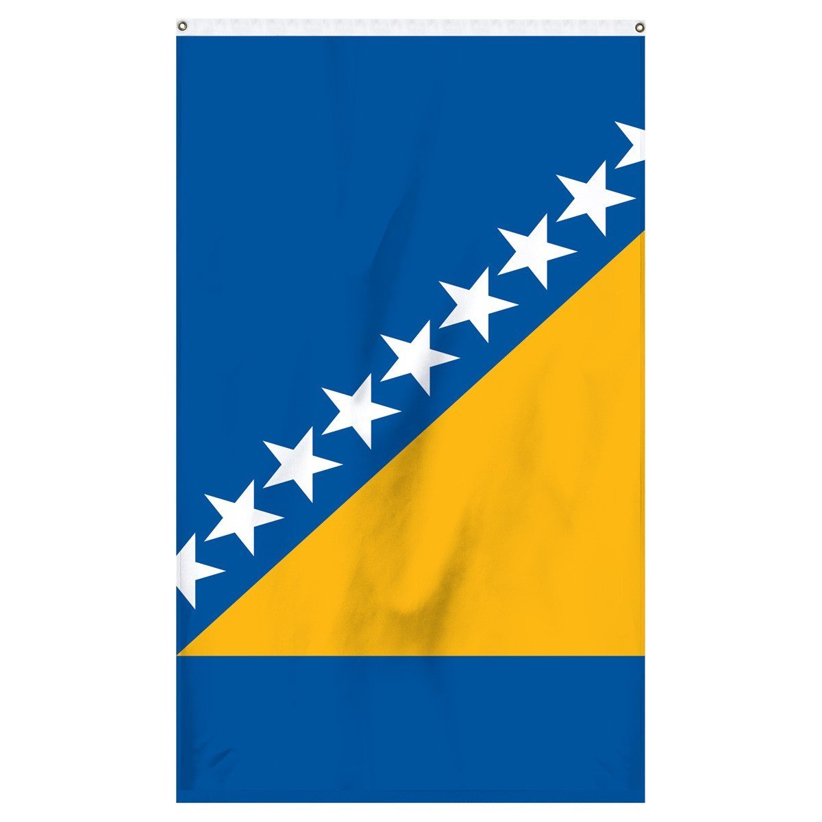 The national flag of Bosnia for sale