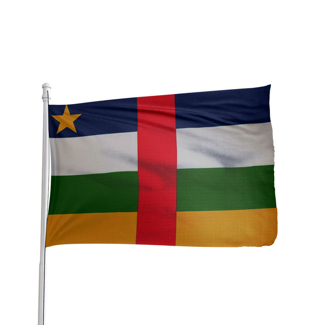 Central African Republic Flag