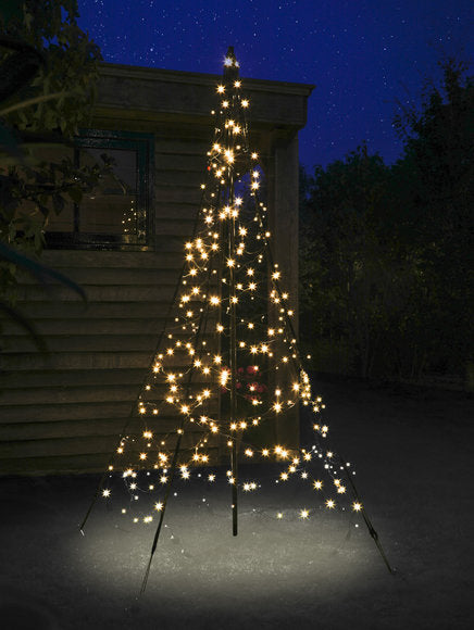 LED Christmas Tree for Flagpole