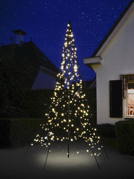 LED Christmas Tree for Flagpole