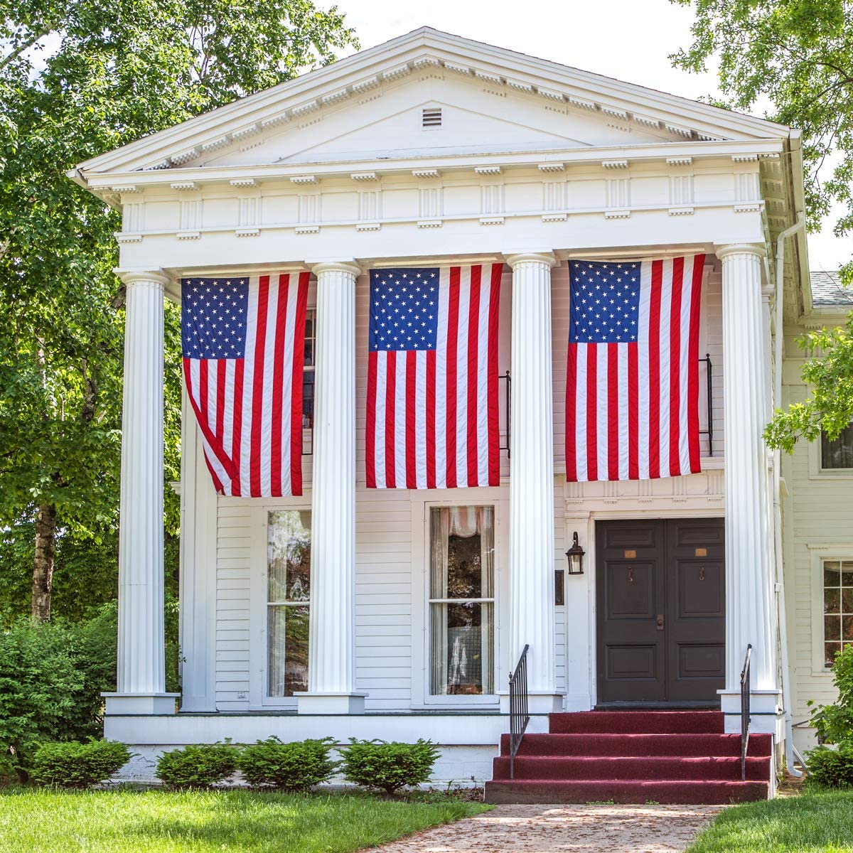 Nylon Large American Flag