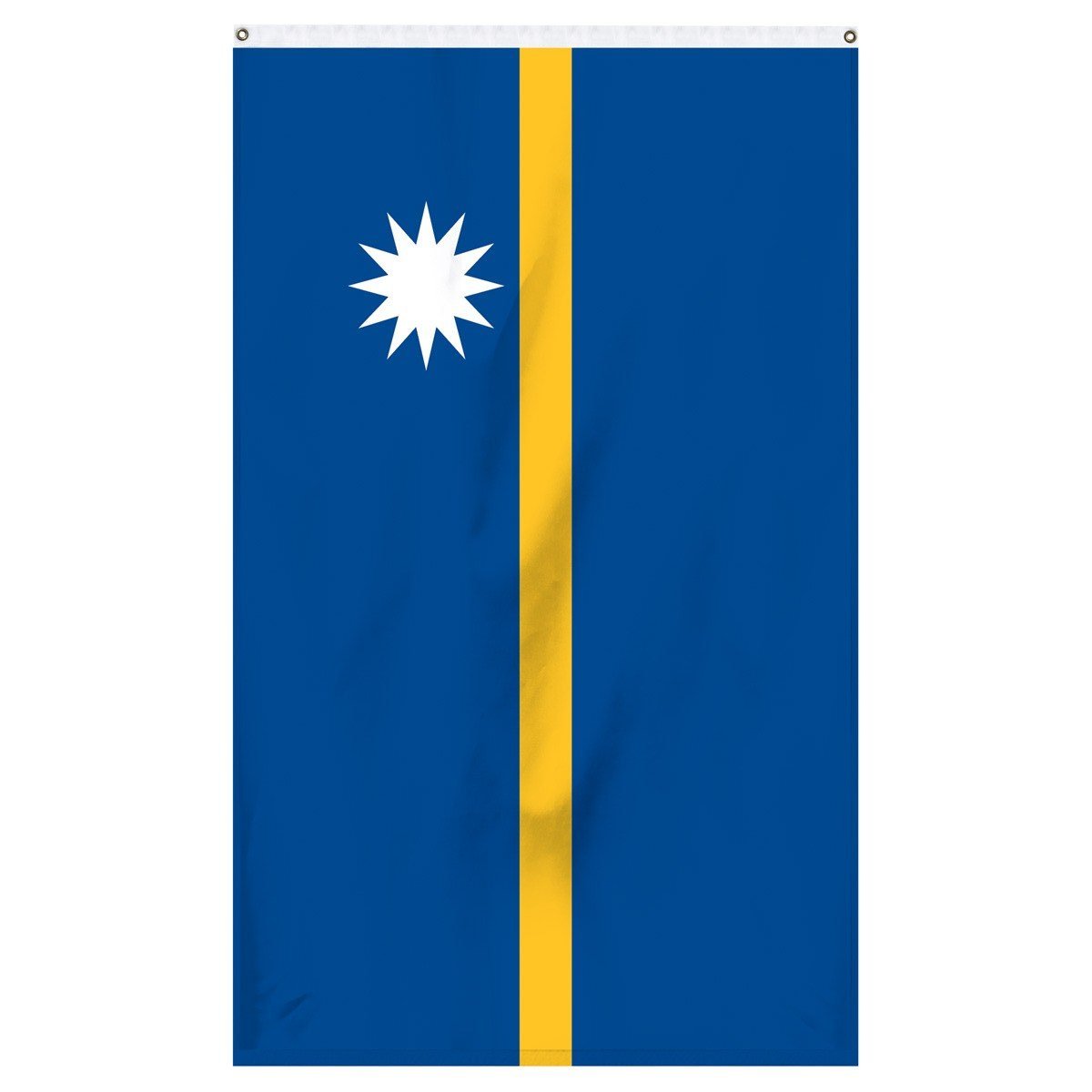 The national flag of Nauru for sale to buy online from Atlantic Flag and Pole