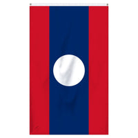 Thumbnail for The national flag of Laos for sale online to buy from Atlantic Flag and Pole