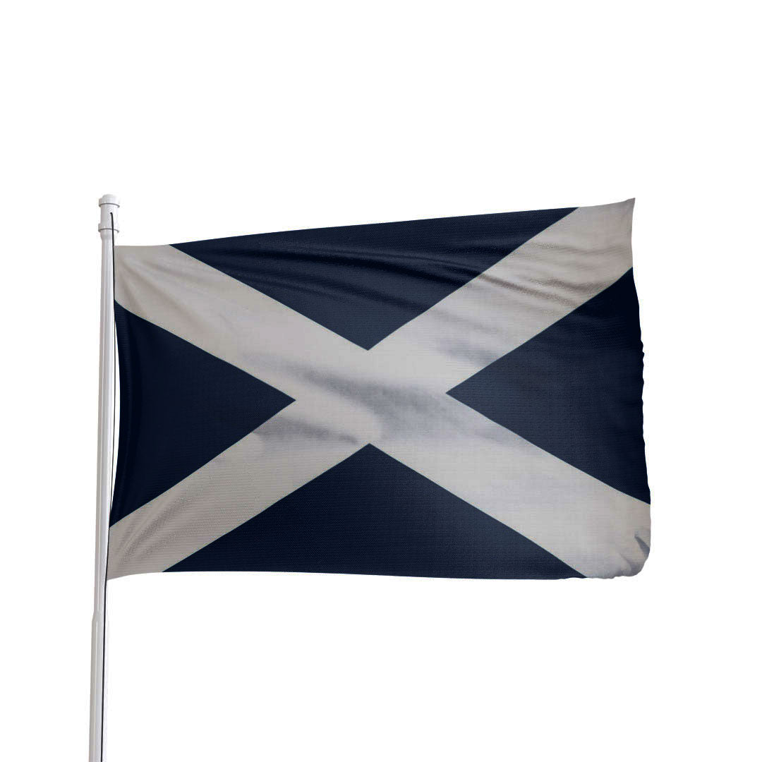 Scotland with Cross Flag