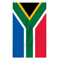 Thumbnail for South Africa National flag for sale to buy online from Atlantic Flag and Pole. Black, yellow, green, white, red, and blue colored flag.