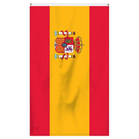 Thumbnail for Spain National flag for sale to buy online from Atlantic Flag and Pole. Red and yellow flag with Spanish coat of arms.