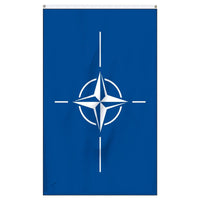 Thumbnail for The official flag of Nato for sale to buy online now for flagpoles, parades, and government buildings.